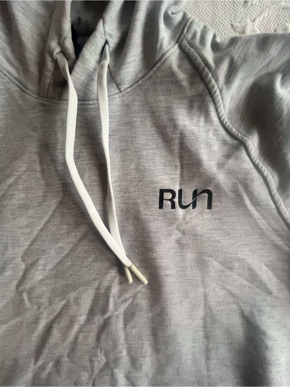 Lululemon Light Gray Running Sweatshirt